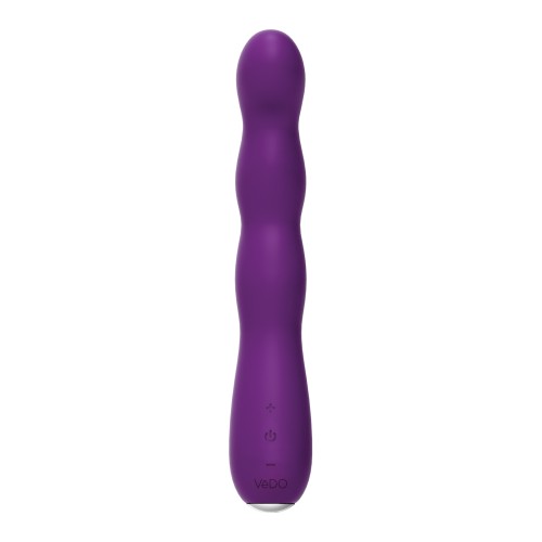 VeDO Quiver Plus Vibrador Recargable Púrpura Oscuro