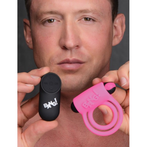 Bang! Vibrating Cock Ring with Remote Control