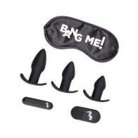 Kit de Vibrador Butt Plug Bang! Aventura Trasera - Juego Anal Definitivo