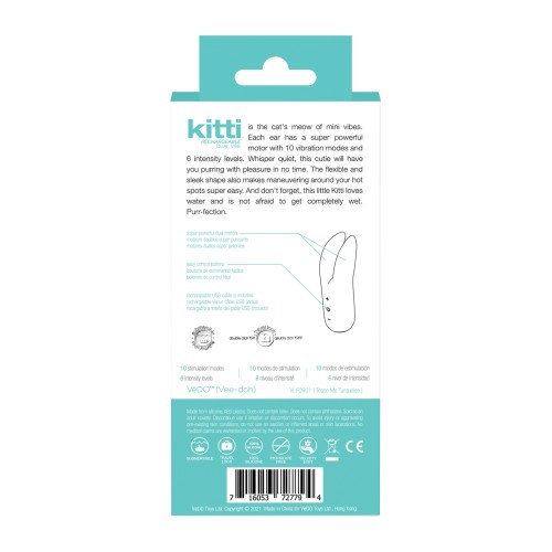 VeDO Kitti Rechargeable Dual Vibe - Ultimate Mini Pleasure