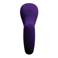 VeDO Suki Plus Rechargeable Dual Sensation Toy Deep Purple