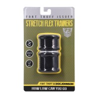 Kit de Entrenadores de Silicona para Escroto Fort Troff Negro