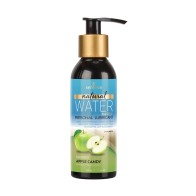 Hidratante Personal Natural a Base de Agua Sensuva - 4.23 oz Caramelo de Manzana