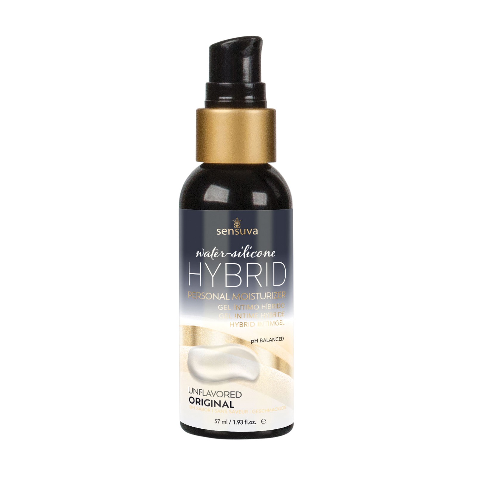 Hidratante Personal Sensuva Hybrid Sin Fragancia