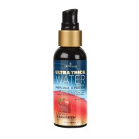 Sensuva Ultra Thick Water Based Moisturizer 1.93 oz Strawberry