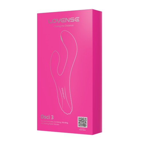 Vibrador de Punto G Osci 3 Oscilante Lovense Rosa