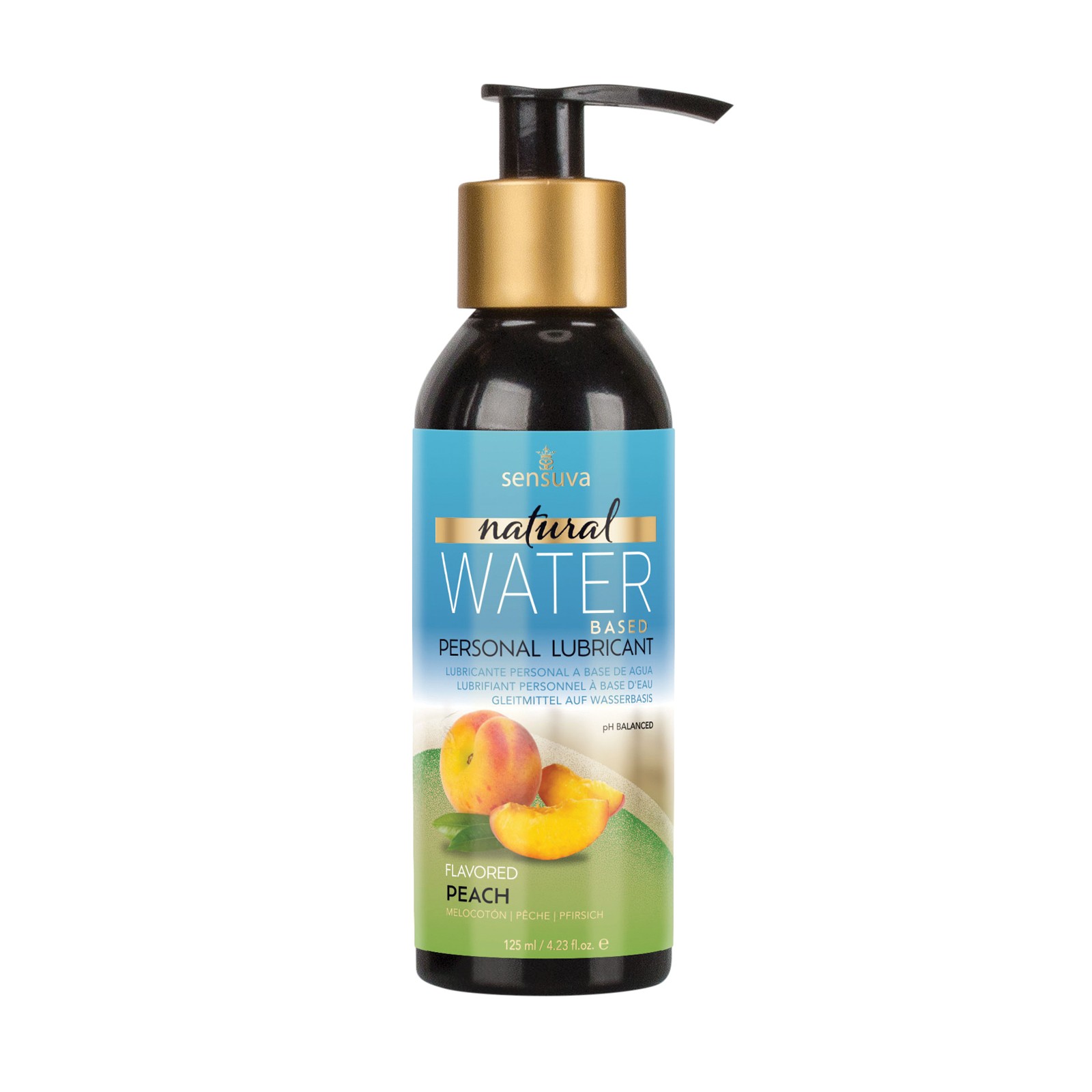 Sensuva Natural Water Based Personal Moisturizer Peach