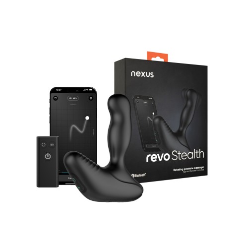 Nexus Revo Stealth App Enabled Prostate Massager - Black