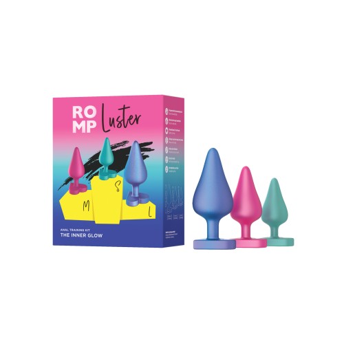 ROMP Luster Butt Plug Kit Multi Color