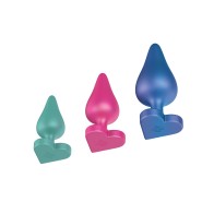 ROMP Luster Butt Plug Kit Multi Color