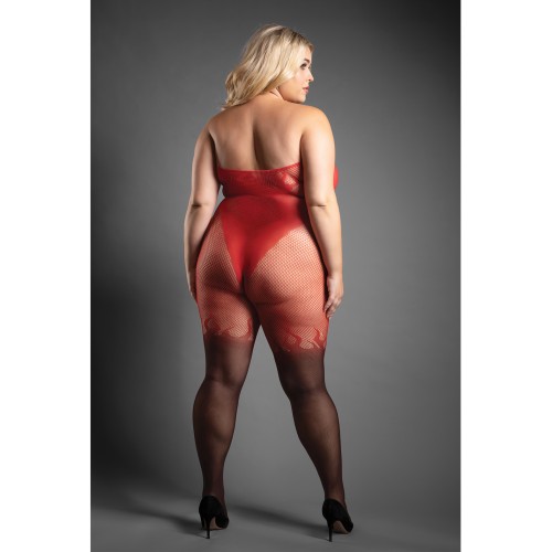 Sheer Eternal Flame Halter Bodystocking