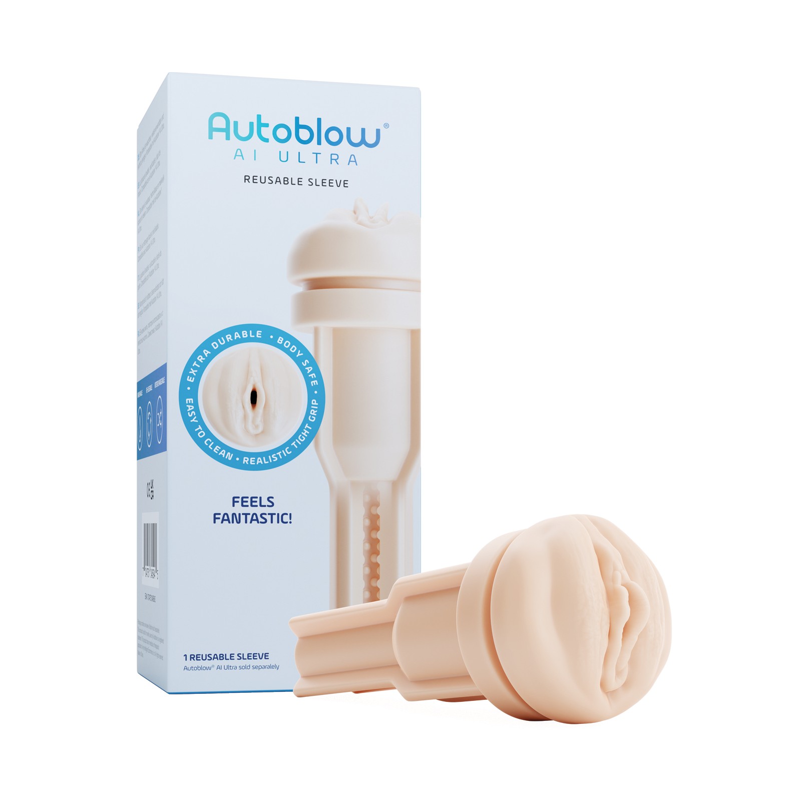 Sleeve Autoblow AI Ultra Vagina Beige