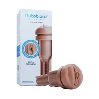 Autoblow AI Ultra Vagina Sleeve - Brown