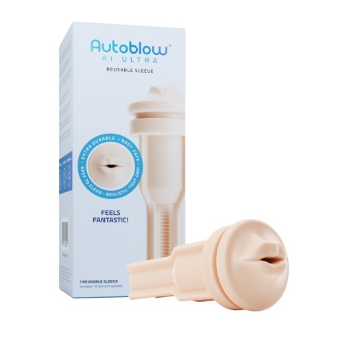 Autoblow AI Ultra Mouth Sleeve Beige