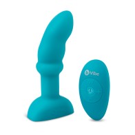 b-Vibe Remote Control Rimming P-Spot Plug - Blue