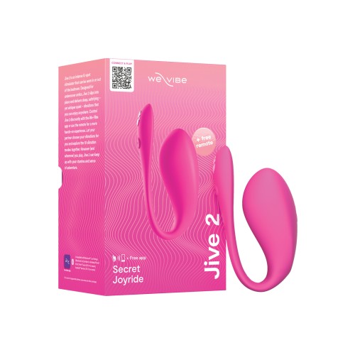 We-Vibe Jive 2 Electric Pink Upgraded G-Spot Vibrator