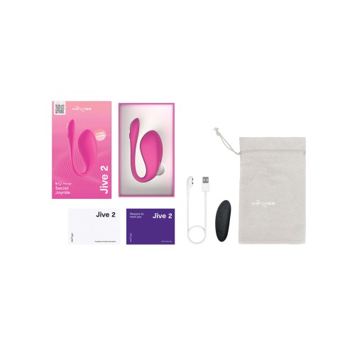 We-Vibe Jive 2 Electric Pink Upgraded G-Spot Vibrator