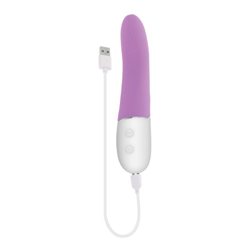 Evolved Slip of the Tongue G-Spot Vibrator Purple White