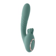 Evolved Thruster Rabbit Vibrator in Mint Color