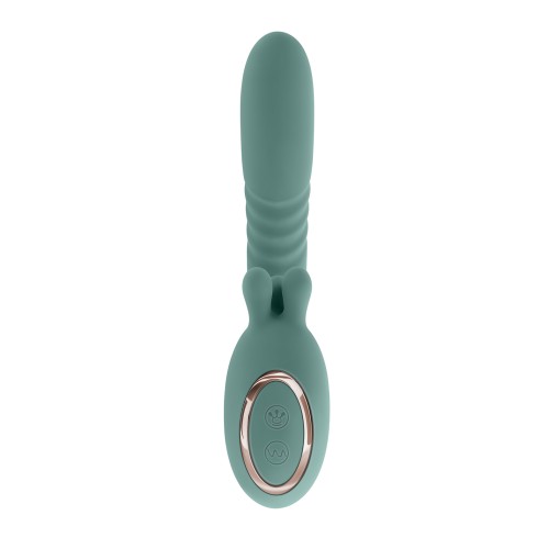 Evolved Thruster Rabbit Vibrator in Mint Color