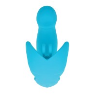 Evolved Spread Your Wings Rabbit Vibrator in Blue