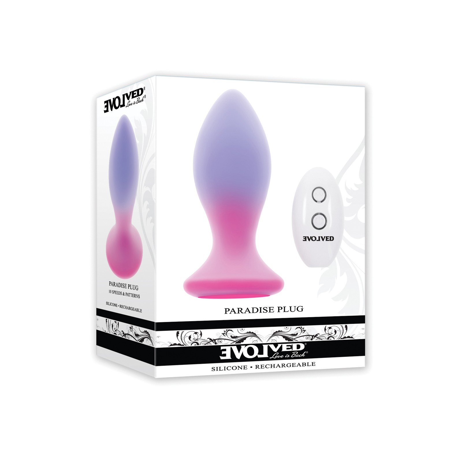 Plug Anal Evolved Paradise con Control Remoto