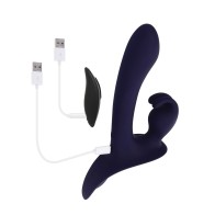 Evolved Giving Vibes Strap-On Bunny Eared Stimulator