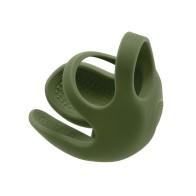 Zero Tolerance Nutty Buddy Cock & Ball Vibrator - Green