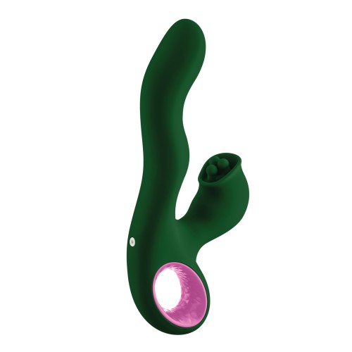 Femme Funn Pallina Triple Action Rabbit - Green Delight