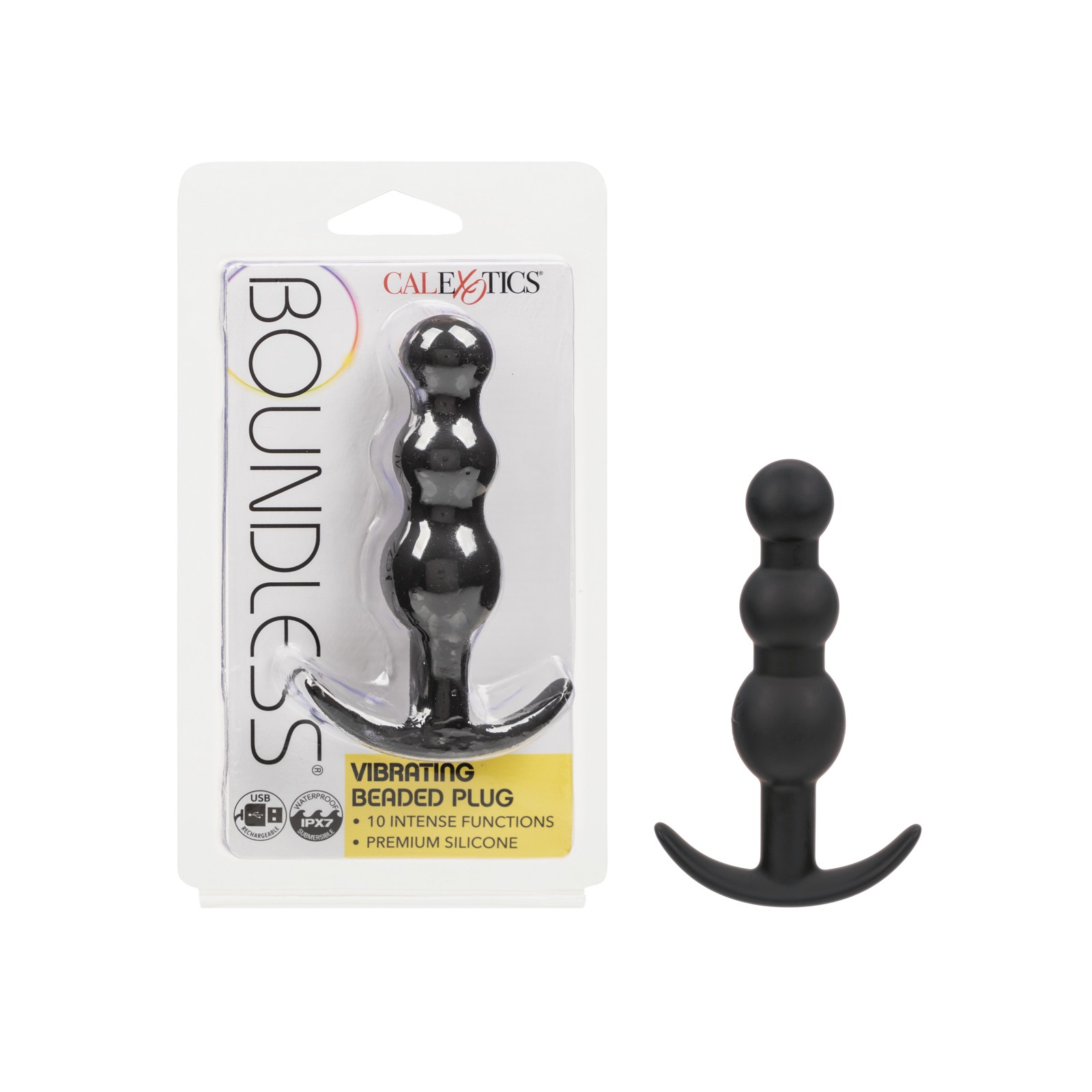 Plug Vibrante Con Perlas Boundless para Sensaciones Exquisitas