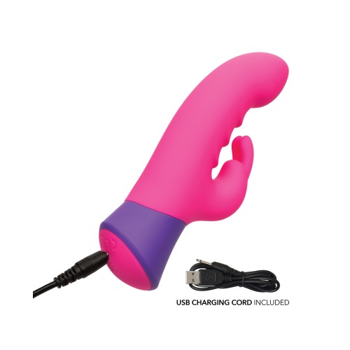 Rave Bunny Dual Massager in Pink and Purple