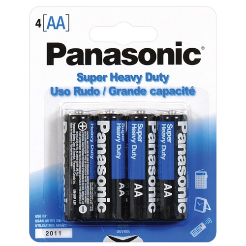 Baterías AA Panasonic Super Heavy Duty para Juguetes