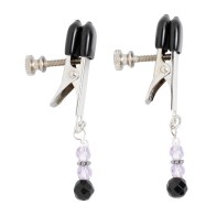 Spartacus Crystal Beaded Nipple Clamps