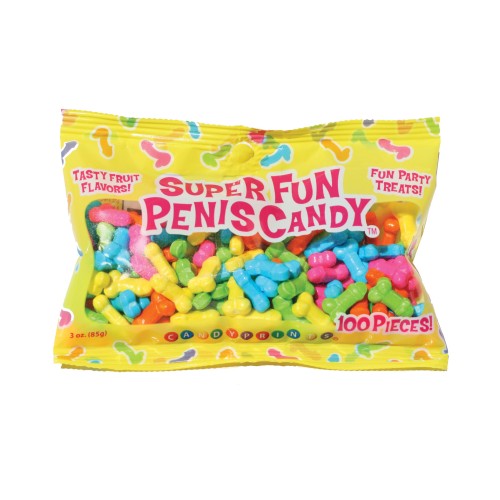 Dulce de Penis Super Divertido | Bolsa de 100 Pcs