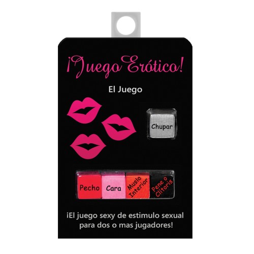 Juego Erotico Dice Game in Spanish