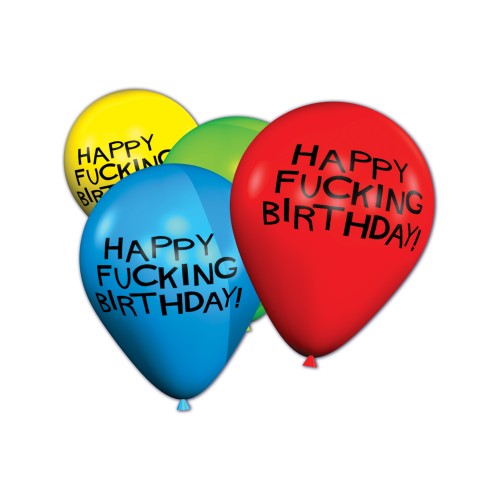 11 Inch Happy Birthday Balloons Pack