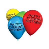 11 Inch Happy Birthday Balloons Pack