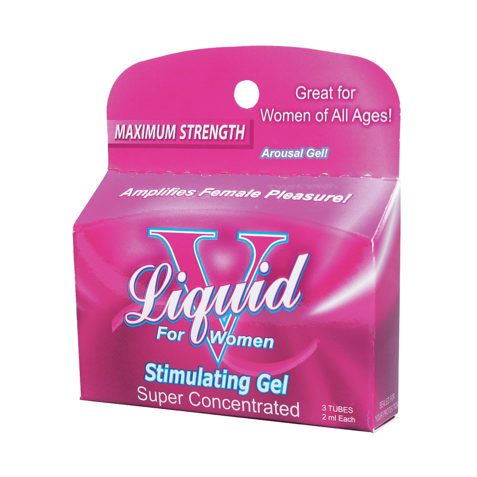 Liquid V Female Stimulant Pillow Box of 3 - Max Strength