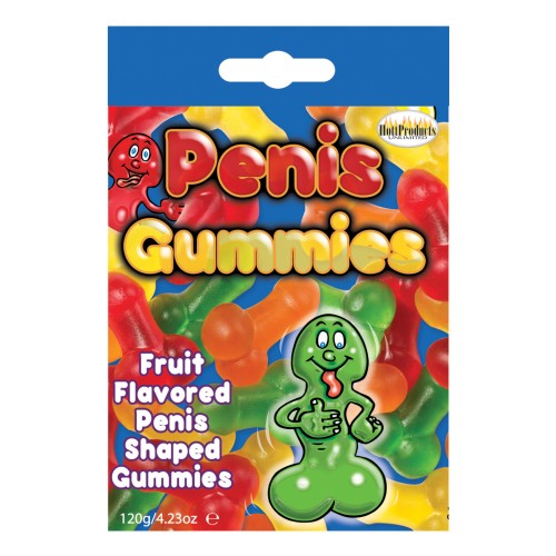 Caramelos de Gummy en Forma de Pene - 5.35 oz Surtidos