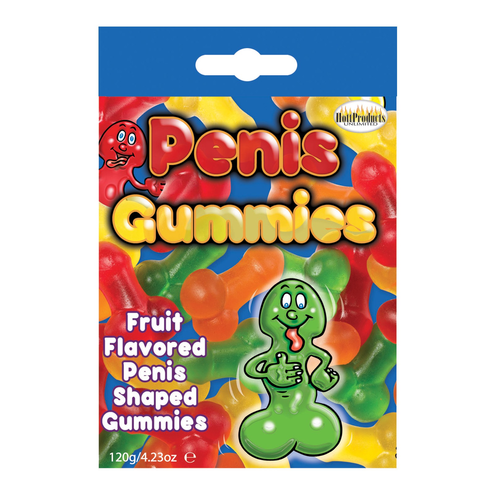 Caramelos de Gummy en Forma de Pene - 5.35 oz Surtidos