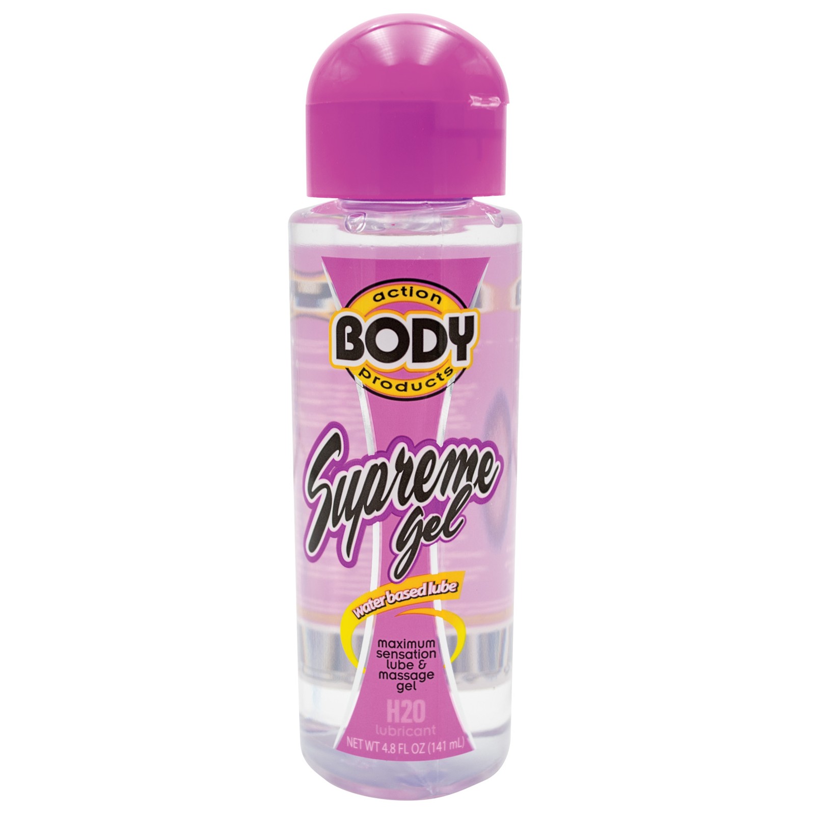 Gel Base Acuosa Body Action Supreme 4.8 oz