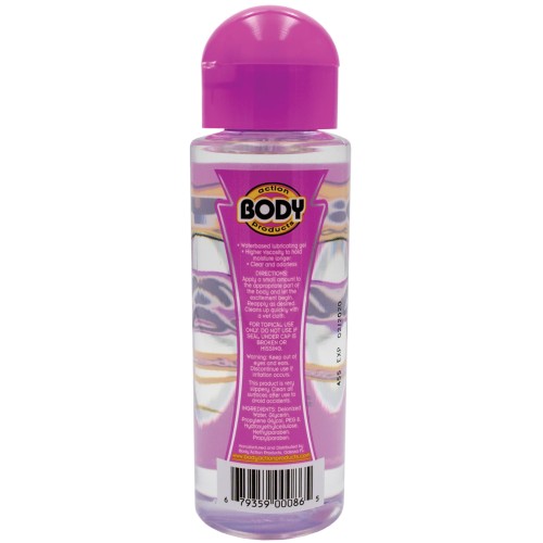 Gel Base Acuosa Body Action Supreme 4.8 oz