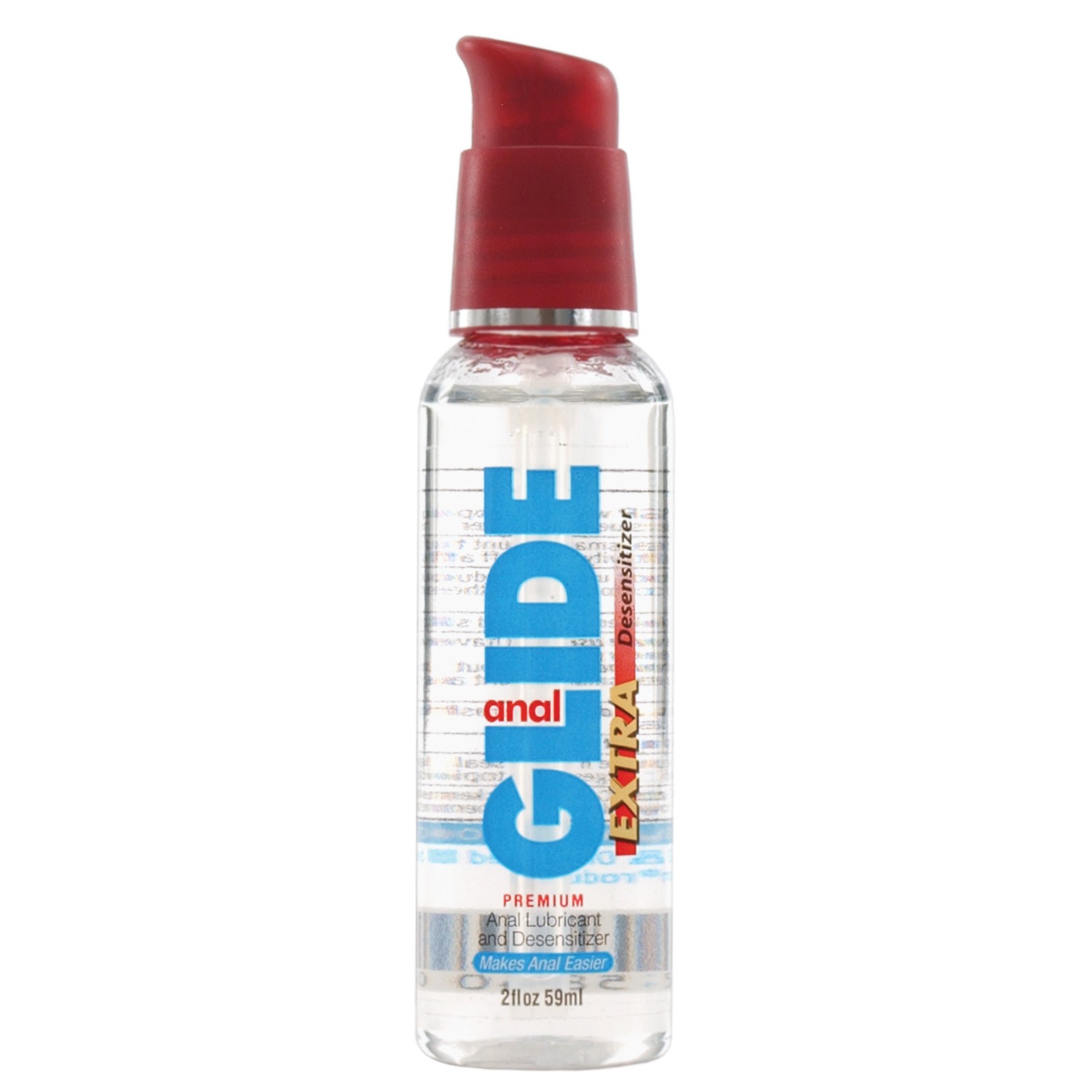 Lubricante y Desensibilizante Anal Glide Extra - Botella de 2 oz