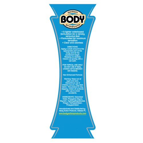 Lubricante a Base de Agua Body Action Ultra Glide