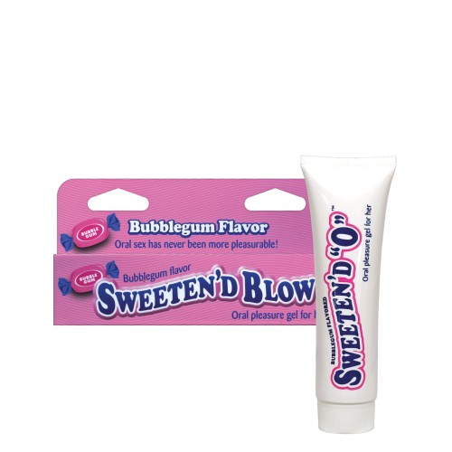 Gel de Placer Oral Sweeten'd Blow Sabor Chicle