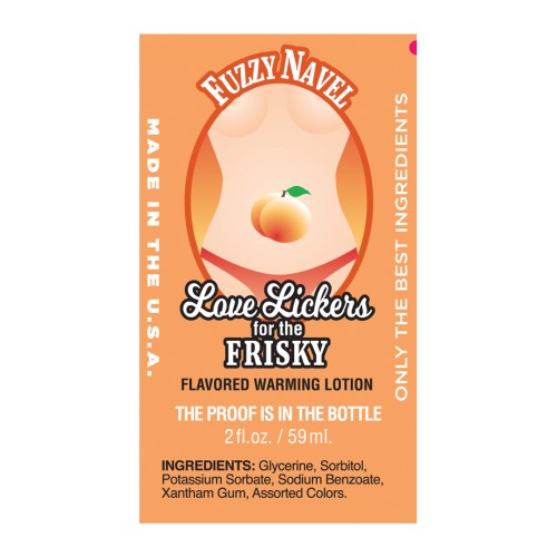 Love Lickers Edible Warming Oils Peach