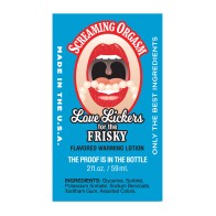 Love Lickers 2 oz Screaming Orgasm Frambuesa