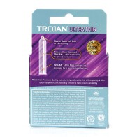 Trojan Ultra Thin Lubricated Condoms - Box of 3