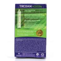 Condones Trojan de Placer Prolongado - Caja de 12