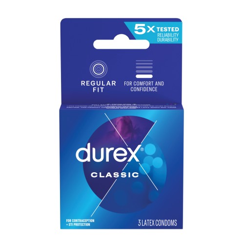 Condones Durex Clásicos Extra Grandes